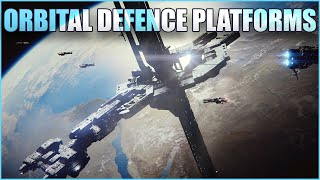 Halo Lore UNSC Orbital Defence Platforms  Super MACs [upl. by Fidela]