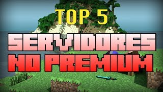 Los mejores servidores no premium  Minecraft 18 [upl. by Telfore]