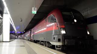 Beste Tonleiter Abfahrt Taurus Railjet mit Flughafen Wien [upl. by Buerger945]