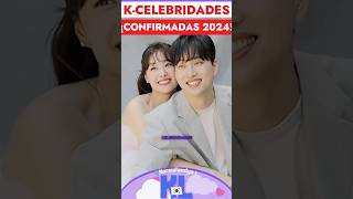 CELEBRIDADES COREANAS QUE CONFIRMARON SU RELACIÓN 2024 kdrama parati dorama chaeunwoo kpop [upl. by Odelia]