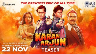 Karan Arjun Movie ReRelease In Theatres Teaser Salman Khan Shah Rukh Khan  Rakesh Roshan [upl. by Omiseno]