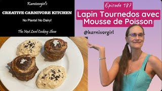 EP 187 🥓🍗Lapin Tournedos avec Mousse de Poisson [upl. by Ethban]