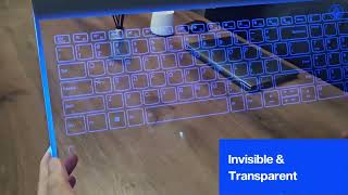 NanoTFI as seen in Lenovos Transparent Display Keyboard [upl. by Ahrat656]