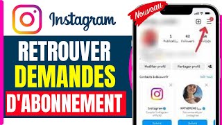 Comment Retrouver Les Demandes Dabonnement Envoyées Sur Instagram  En 2025 [upl. by Rehnberg]