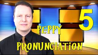 Peppy English Pronunciation Lesson 5  Learn English with Steve Ford [upl. by Reh]