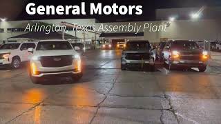 General Motors Arlington Texas Assembly Plant Output Tahoe Suburban Yukon Yukon XL Escalade [upl. by Adim]