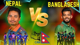 men t20 world cup 2024 Nepal vs Bangladesh Nepal vs Bangladesh match analysis [upl. by Opportina395]