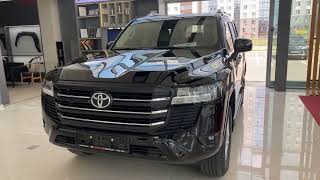 Is The New 2023 Toyota Land Cruiser 300 GXR Color Black Big Ultra Luxury SUV [upl. by Jacinda]