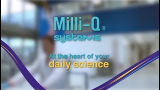 Check how our MilliQ® System support Your Sustainability Goals [upl. by Cornwall2]