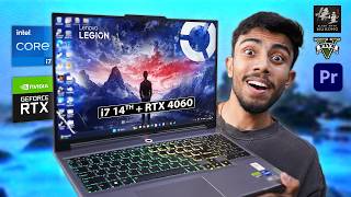 Why is EVERYONE buying this Laptop Extreme Gaming amp Editing Live Test  Lenovo Legion 🔥 [upl. by Stutman]