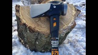 REVIEW Field Testing the 36” Fiskars 8lb IsoCore Splitting Maul [upl. by Jordanson287]