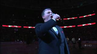 HD Chicago Blackhawks vs Vancouver Canucks Game 4 Anthems [upl. by Eberto311]