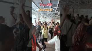 Vaishnodevi yatra jaimatadikatravaishnidevi banganga vaishnodeviyatra shorts trending dance [upl. by Adiel488]