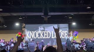 Wild opening for Knocked Loose 10th Birthday at LDB 🤘🤘 [upl. by Boj]