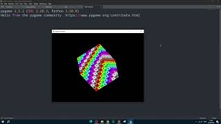 pygamenumpy 3d engine 1 fps [upl. by Nevs]