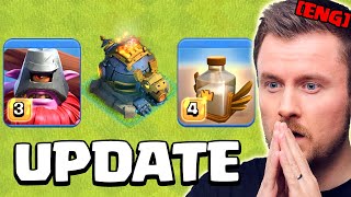 New Defense Troop and Spell in the Update Clash of Clans [upl. by Lansing]