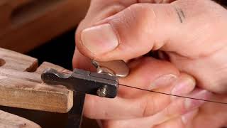 How to Fit a Saw Blade in Jewellers Piercing Saw [upl. by Annoerb]