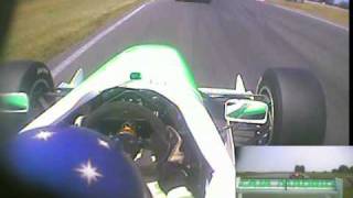 Jordan Williams Crash FPA Snetterton Onboard with Pineiro [upl. by Germaun]