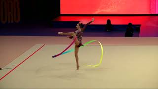 DRAGAN Annaliese ROU  2023 Rhythmic Worlds Qualifications RI Individual [upl. by Ravens]