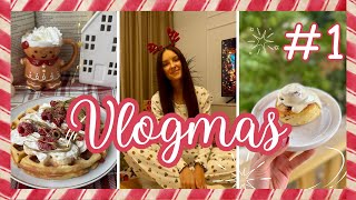 VLOGMAS 1 🎁 Otwieranie kalendarzy  domowe wypieki  adwent  odliczanie do Świąt 🎄 [upl. by Nohsram]