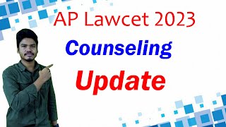 AP Lawcet Counseling UPDATE [upl. by Hguh]