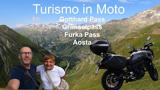 Turismo in Moto 3 passi in Svizzera e val dAosta [upl. by Nelleoj884]