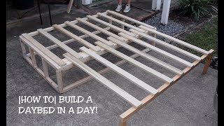 HOW TO BUILD A DAYBED IN A DAY [upl. by Virginia]