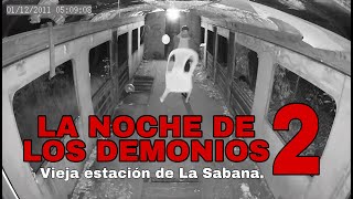 LA NOCHE DE LOS DEMONIOS PARTE quot Estación de La Sabana Bogotá [upl. by Adabelle]