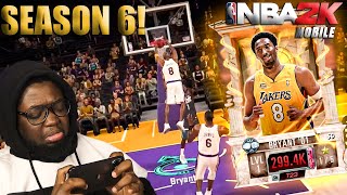 BOUKS PLAYS NBA 2K MOBILE SEASON 6 [upl. by Hesky]