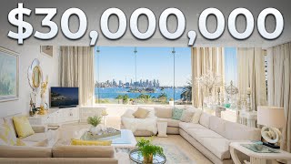 Inside this Sydney Mansion with THE BEST VIEWS in the Eastern Suburbs  Vaucluse NSW [upl. by Aland]