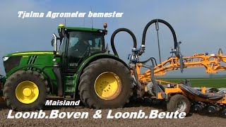 Maisland bemesten met Tjalma Agrometer bemester [upl. by Ellehcam965]