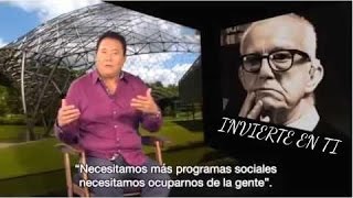 Robert Kiyosaki en español padre rico padre pobre El hombre que podía ver el futuro [upl. by Aciruam]