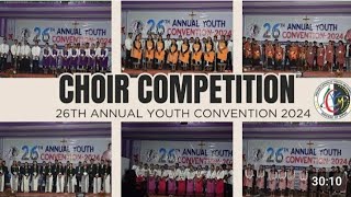 Choir competition 26th Annual Youth convention 2024 [upl. by Riccio385]