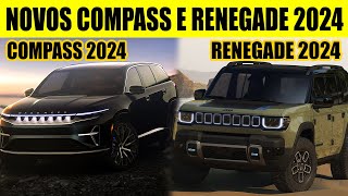 VEM AI A NOVA GERAÇÃO DO COMPASS E RENEGADE 2024 [upl. by Cl]