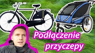 Podłączam Przyczepkę Do Roweru  Qeridoo Sportrex 2 24 [upl. by Annahc]