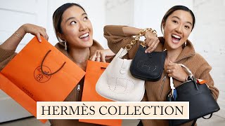 HERMES COLLECTION Evelyne Bolide Herbag Garden Party [upl. by Amii]