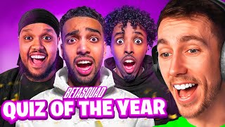 Miniminter Reacts To Beta Squad Quiz of the Year [upl. by Repsihw847]