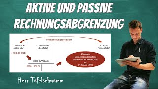 Aktive und passive Rechnungsabgrenzung  PRA und ARA auf TKonten  Einfach erklärt mit Beispiel [upl. by Drofiar]