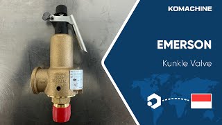 EMERSON  Kunkle Valve 6010EDM01 KM250  INV03735 [upl. by Ahsiki]