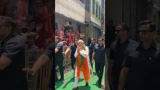 PM Shri Modi Ji offered prayers at Kaal Bhairav temple ahead of filing his nomination from Varanasi [upl. by Leavy]