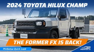 The TOYOTA HILUX CHAMP  COMING SOON  Philkotse Quick Look [upl. by Anairb]