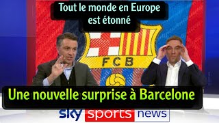 Une nouvelle surprise à Barcelone laisse tout le monde stupéfait en Europe 🔥 [upl. by Ahsimat]