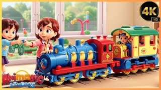 🌈 All Aboard the ChooChoo Train 🚂 Fun Kids Song amp Learning Adventure 🎉 [upl. by Hallsy]