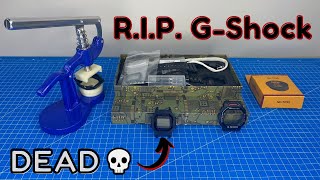 💀 I KILLED My GShock ⌚ Learn From My Mistakes 📚 [upl. by Ad]