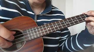 Gymnopédie n°1  Erik Satie  Baritone Ukulele [upl. by Cerveny]