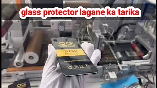 how to install tempered glass screen protector [upl. by Adnaloj185]