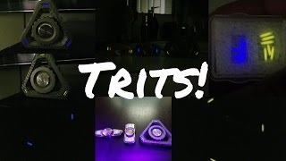 How to Install Tritium Vials in Your FIDGET SPINNER Spinner Glow Mod [upl. by Aicala526]