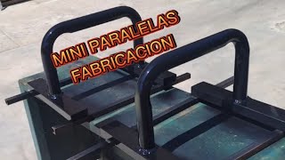 Fabricación de mini paralelas para calestenia [upl. by Endora]