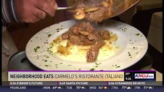 Neighborhood Eats Carmelos Tistorante Italiano [upl. by Lela]