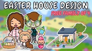 ✨ Free ✨ Easter Inspired Home 🐰🐣 Toca Boca Free House Ideas 😍 TOCA GIRLZ [upl. by Herahab]